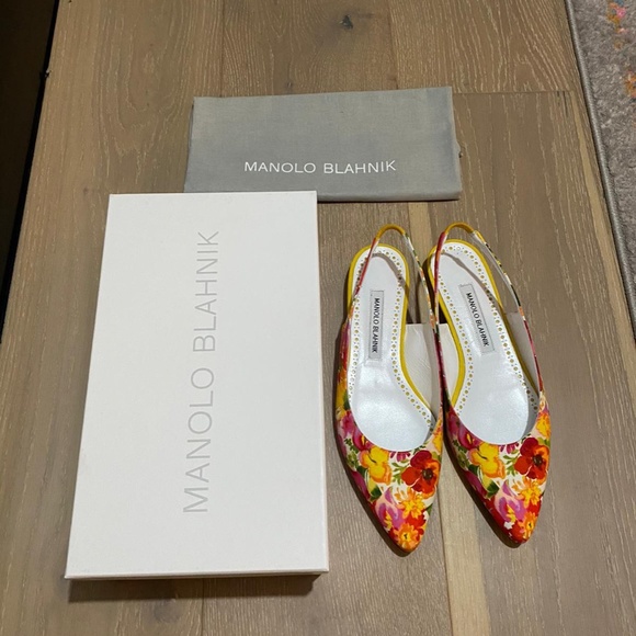 MANOLO BLAHNIK SLINGBACK - Picture 4 of 5